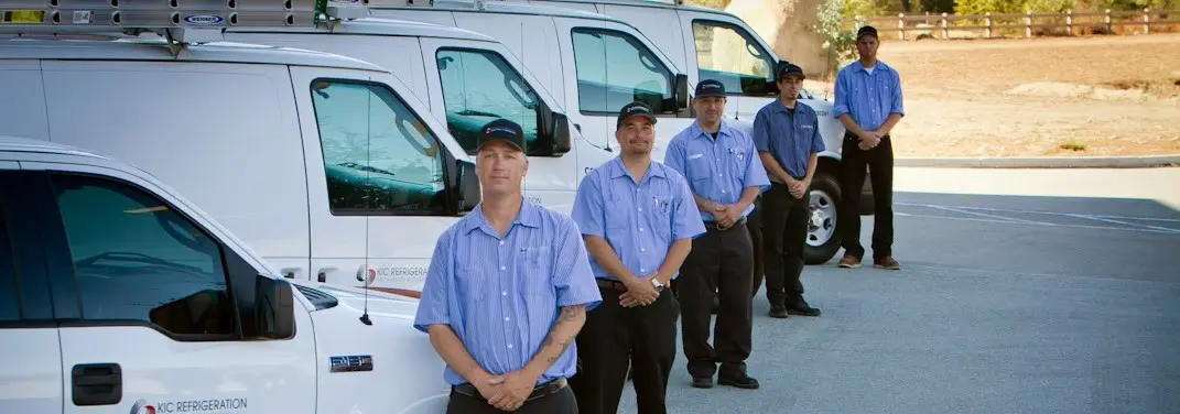 KIC Refrigeration crew ready for Heat Pump Installation jobs across Santa Barbara
